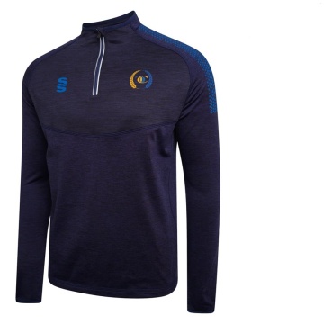 1/4 Zip Dual Performance Top : Navy