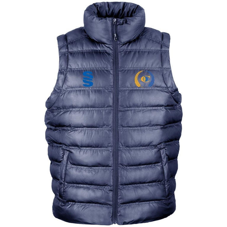 Padded Gilet : Navy