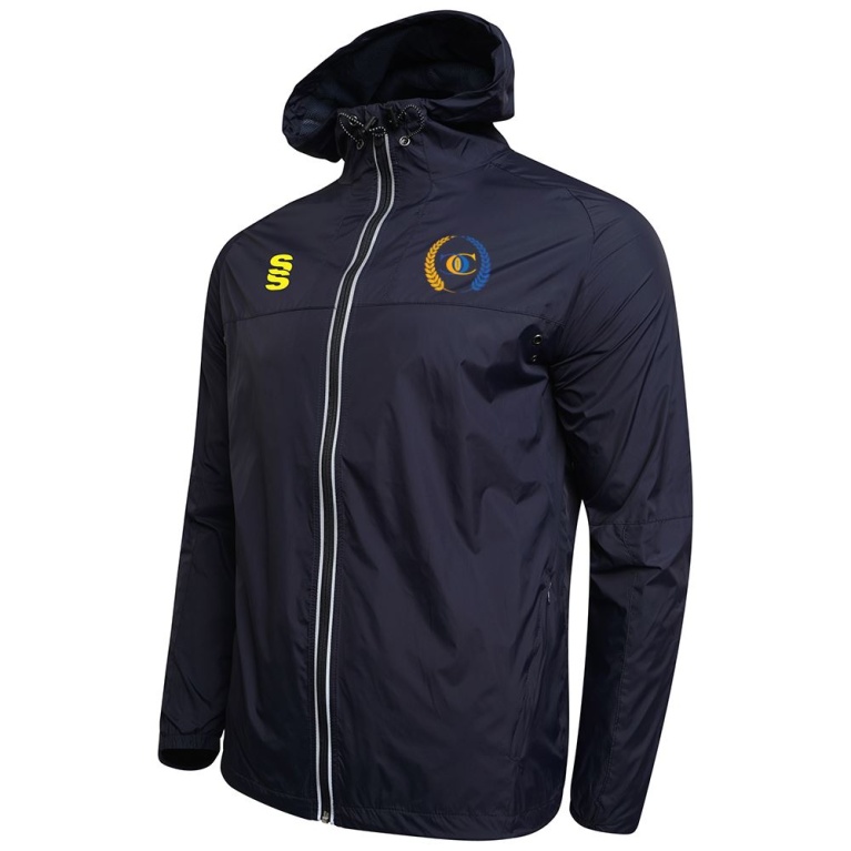 Dual Full Zip Training Jacket : Navy