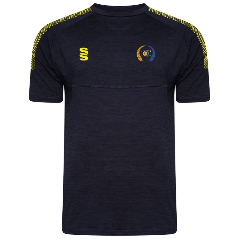 Dual Gym T-shirt : Navy Melange