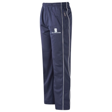 Coloured Trousers - Navy/White