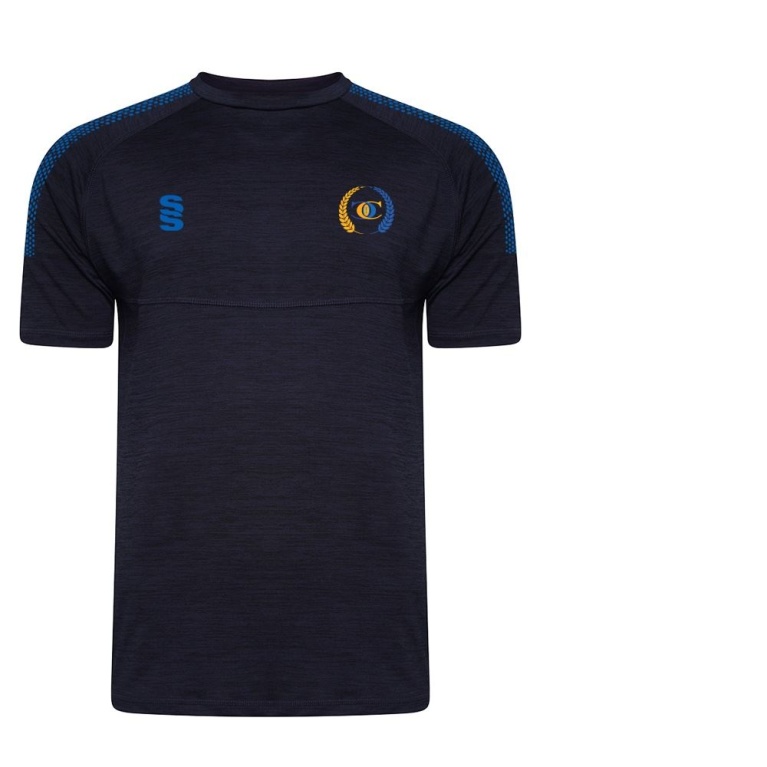 Dual Gym T-shirt : Navy Melange